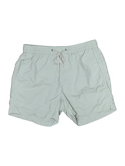 Pre-owned Madewell Board Shorts In Green