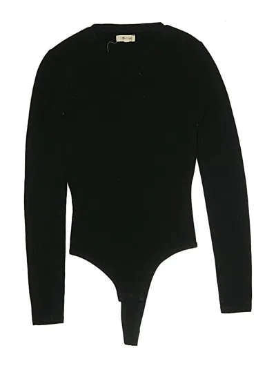 Pre-owned Madewell Bodysuit In Black