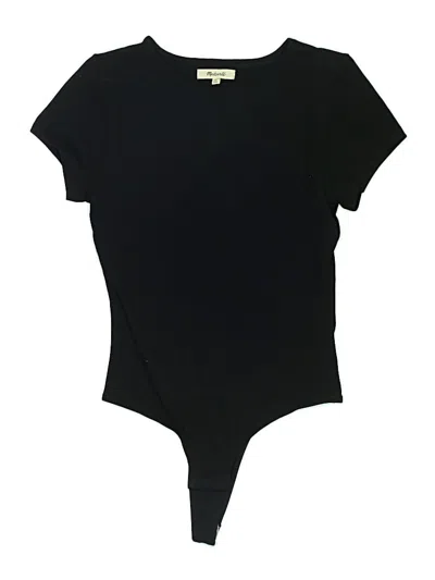 Pre-owned Madewell Bodysuit In Black