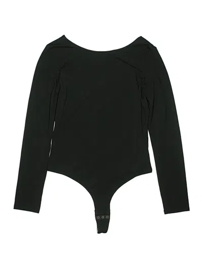 Pre-owned Madewell Bodysuit In Black