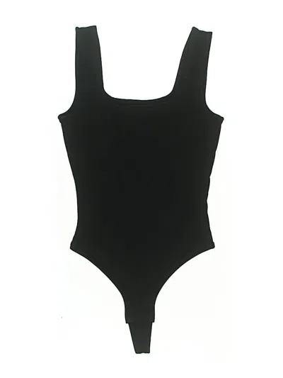 Pre-owned Madewell Bodysuit In Black