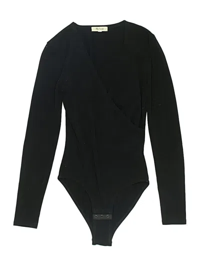 Pre-owned Madewell Bodysuit In Black