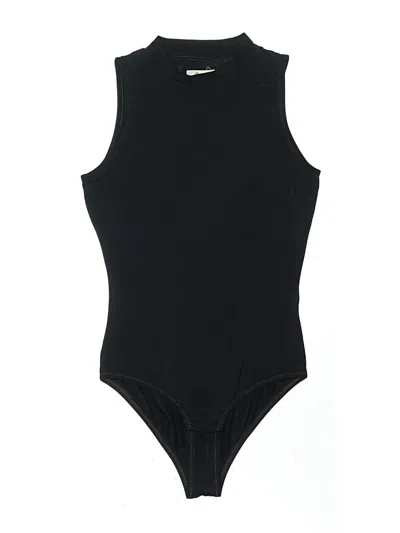 Pre-owned Madewell Bodysuit In Black