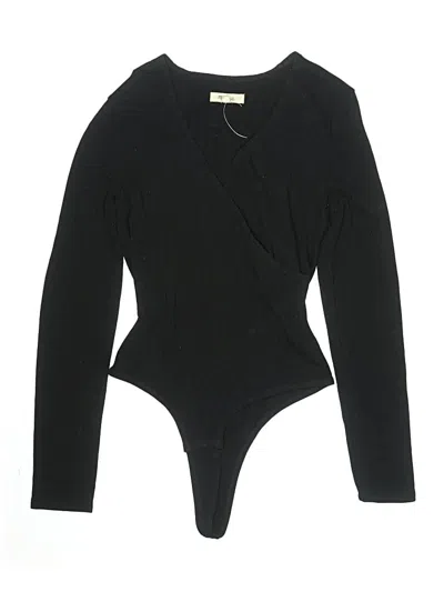 Pre-owned Madewell Bodysuit In Black