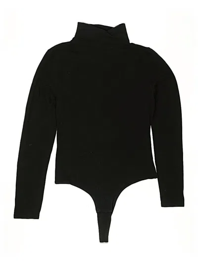 Pre-owned Madewell Bodysuit In Black