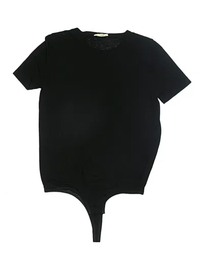 Pre-owned Madewell Bodysuit In Black