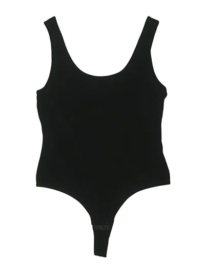 Pre-owned Madewell Bodysuit In Black