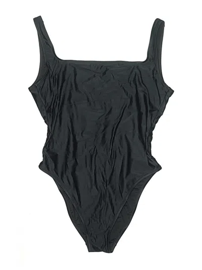 Pre-owned Madewell Bodysuit In Black