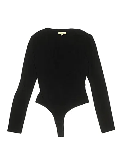 Pre-owned Madewell Bodysuit In Black