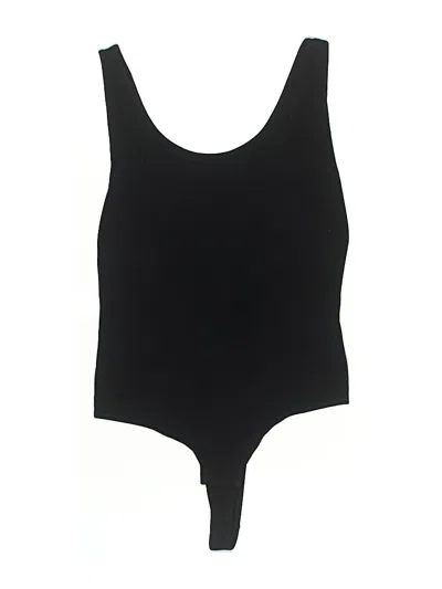Pre-owned Madewell Bodysuit In Black