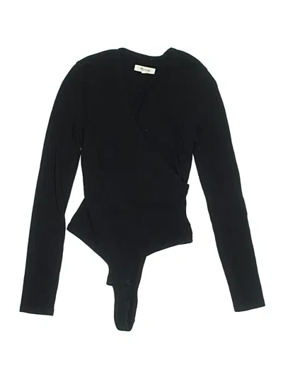Pre-owned Madewell Bodysuit In Black