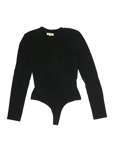 Pre-owned Madewell Bodysuit In Black