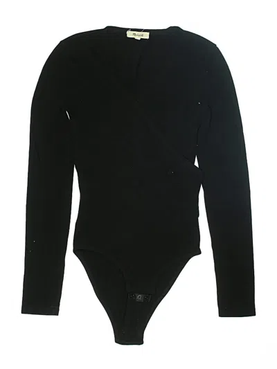 Pre-owned Madewell Bodysuit In Black