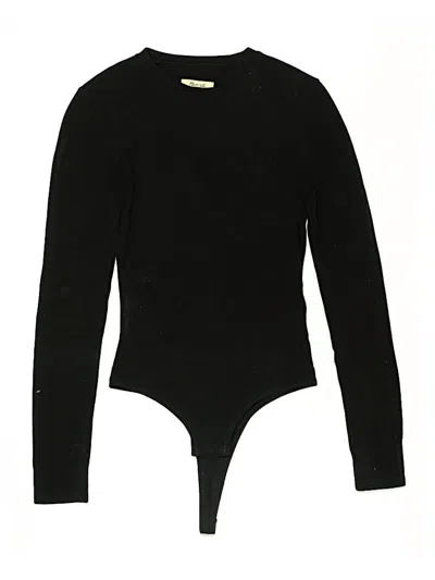 Pre-owned Madewell Bodysuit In Black
