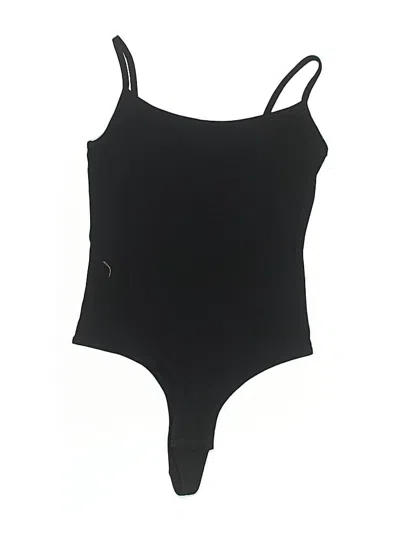 Pre-owned Madewell Bodysuit In Black