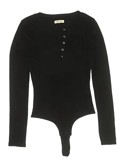 Pre-owned Madewell Bodysuit In Black