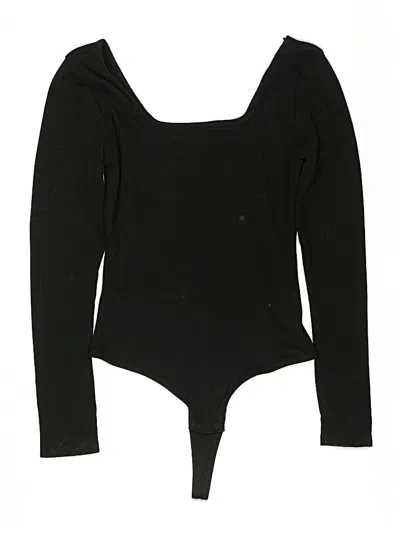 Pre-owned Madewell Bodysuit In Black