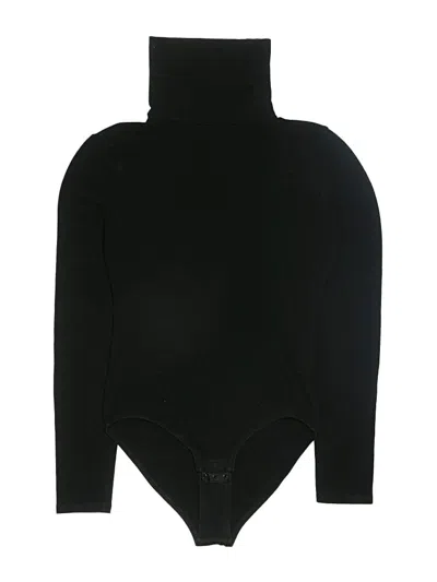 Pre-owned Madewell Bodysuit In Black