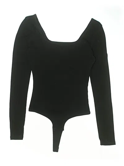 Pre-owned Madewell Bodysuit In Black