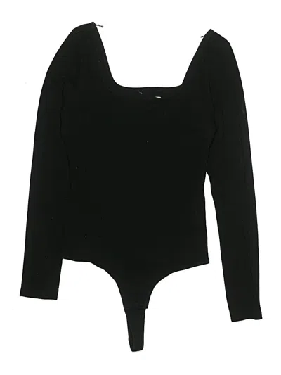 Pre-owned Madewell Bodysuit In Black