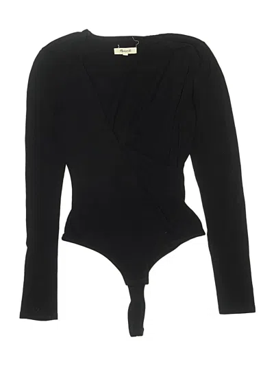 Pre-owned Madewell Bodysuit In Black