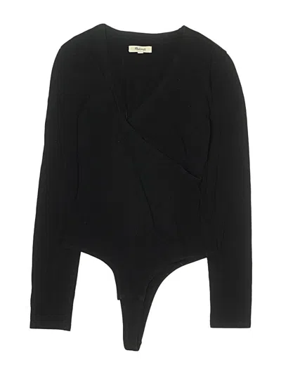 Pre-owned Madewell Bodysuit In Black