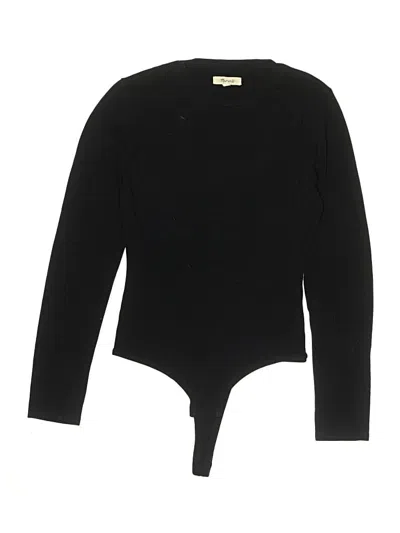 Pre-owned Madewell Bodysuit In Black