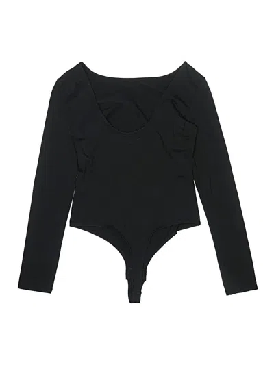 Pre-owned Madewell Bodysuit In Black