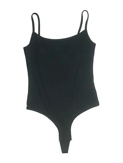 Pre-owned Madewell Bodysuit In Black