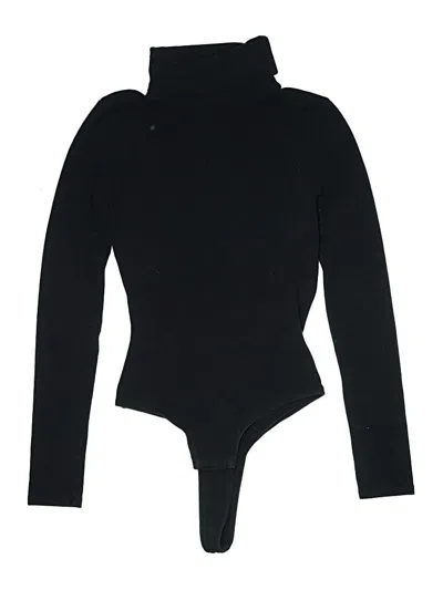 Pre-owned Madewell Bodysuit In Black
