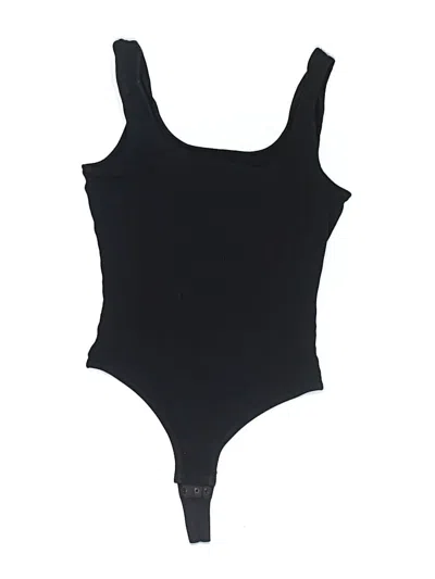 Pre-owned Madewell Bodysuit In Black
