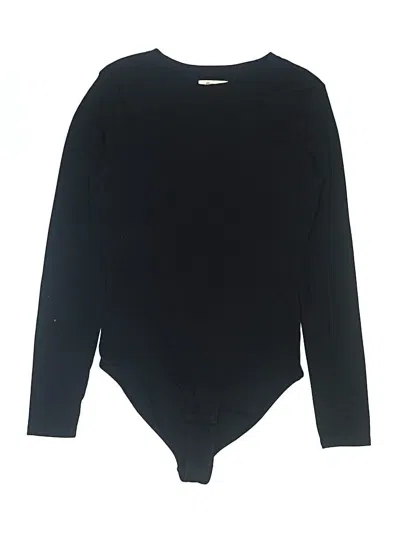 Pre-owned Madewell Bodysuit In Black