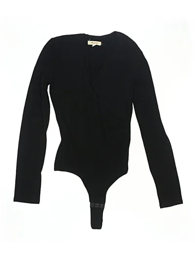 Pre-owned Madewell Bodysuit In Black