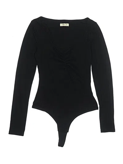 Pre-owned Madewell Bodysuit In Black