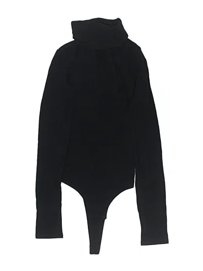 Pre-owned Madewell Bodysuit In Black