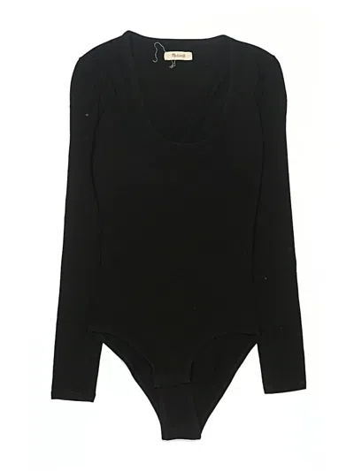 Pre-owned Madewell Bodysuit In Black
