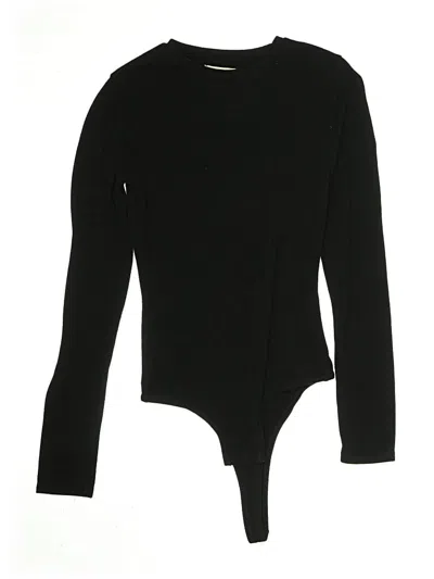 Pre-owned Madewell Bodysuit In Black