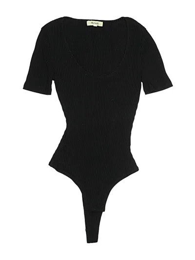 Pre-owned Madewell Bodysuit In Black