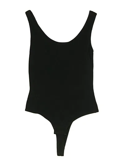 Pre-owned Madewell Bodysuit In Black