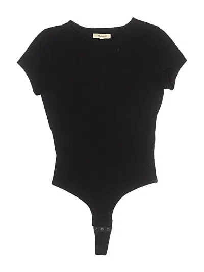 Pre-owned Madewell Bodysuit In Black