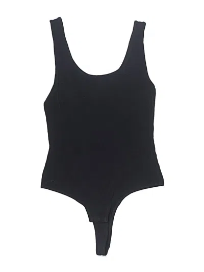 Pre-owned Madewell Bodysuit In Black