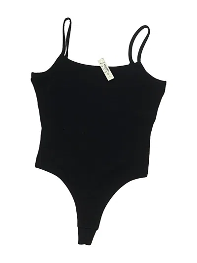 Pre-owned Madewell Bodysuit In Black