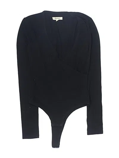 Pre-owned Madewell Bodysuit In Black
