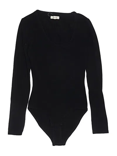 Pre-owned Madewell Bodysuit In Black