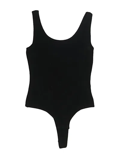 Pre-owned Madewell Bodysuit In Black