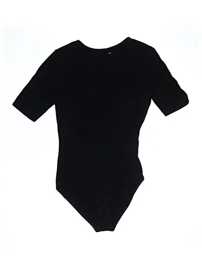 Pre-owned Madewell Bodysuit In Black