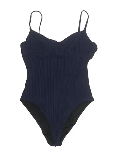 Madewell Bodysuit In Blue