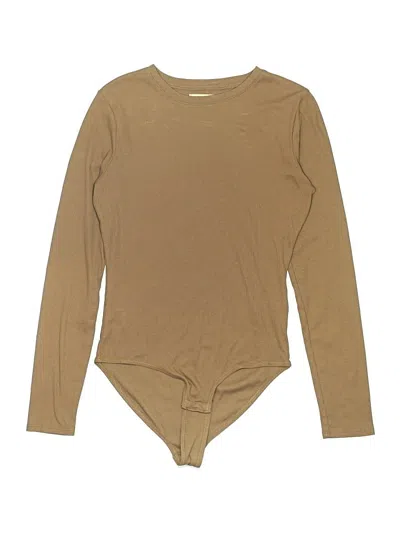 Pre-owned Madewell Bodysuit In Brown