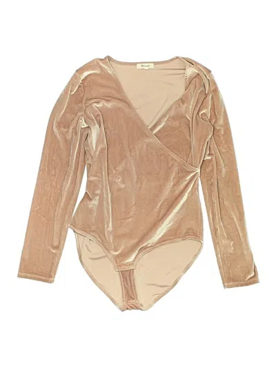 Pre-owned Madewell Bodysuit In Brown