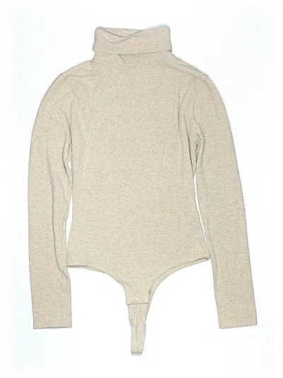 Pre-owned Madewell Bodysuit In Brown